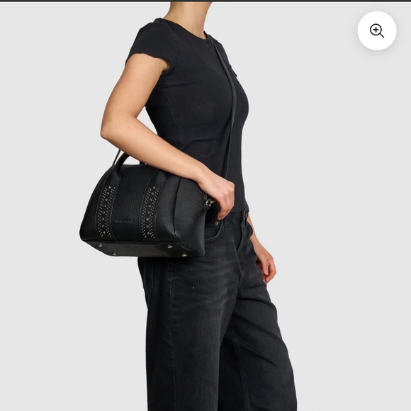 Urban Outfitters Originals NWT Skylark Vegan Black Handbag - Picture 3 of 14